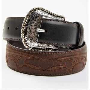 Cody James Two-Toned Concho Accent Belt